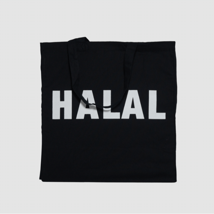 Halal Bold Black Tote
