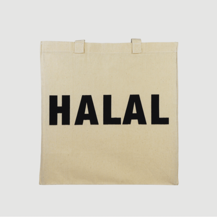 Halal Bold Natural Tote