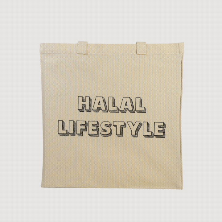 Halal Lifestyle Natural Tote