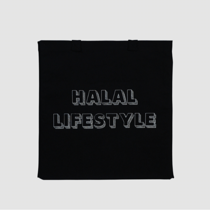Halal Lifestyle Black Tote