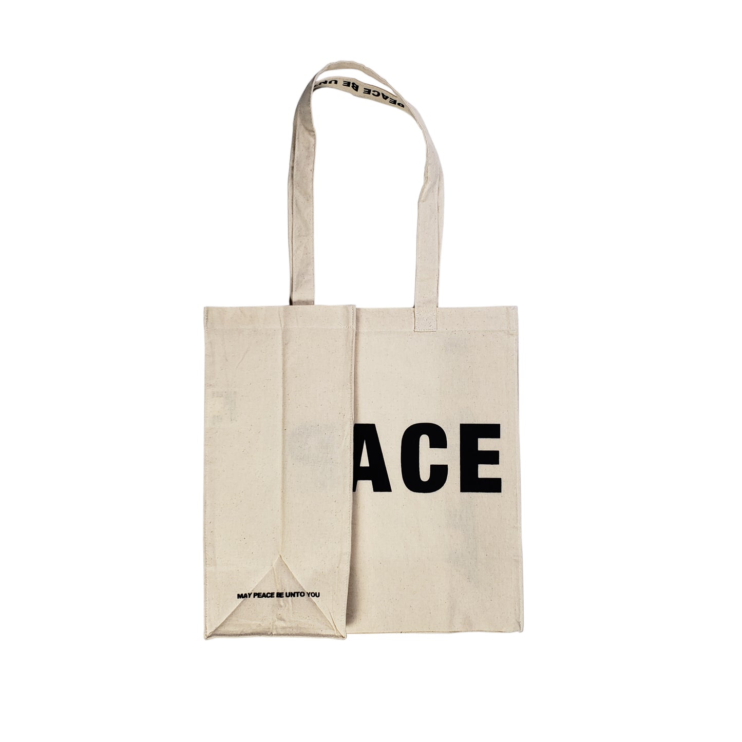 Peace Bold Natural Tote